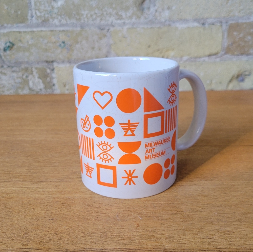 Milwaukee Art Museum Orange Icon Mug 10oz